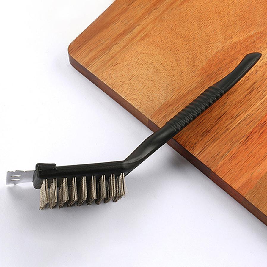 KTX-561491 Durable Wire Bristle BBQ Grill Cleaning Brush for Home and Outdoor Use