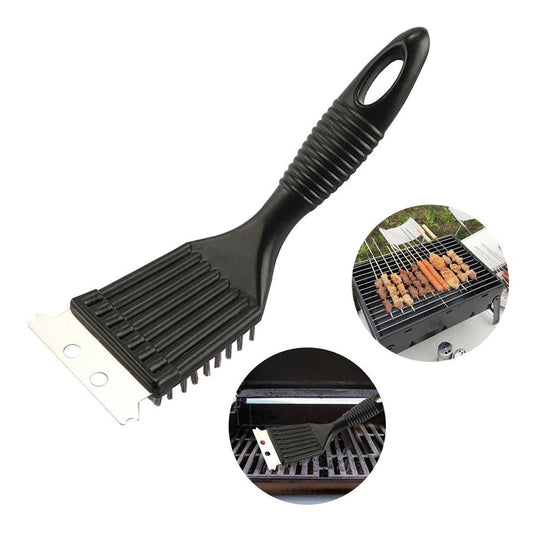 KTX-561491 Durable Wire Bristle BBQ Grill Cleaning Brush for Home and Outdoor Use