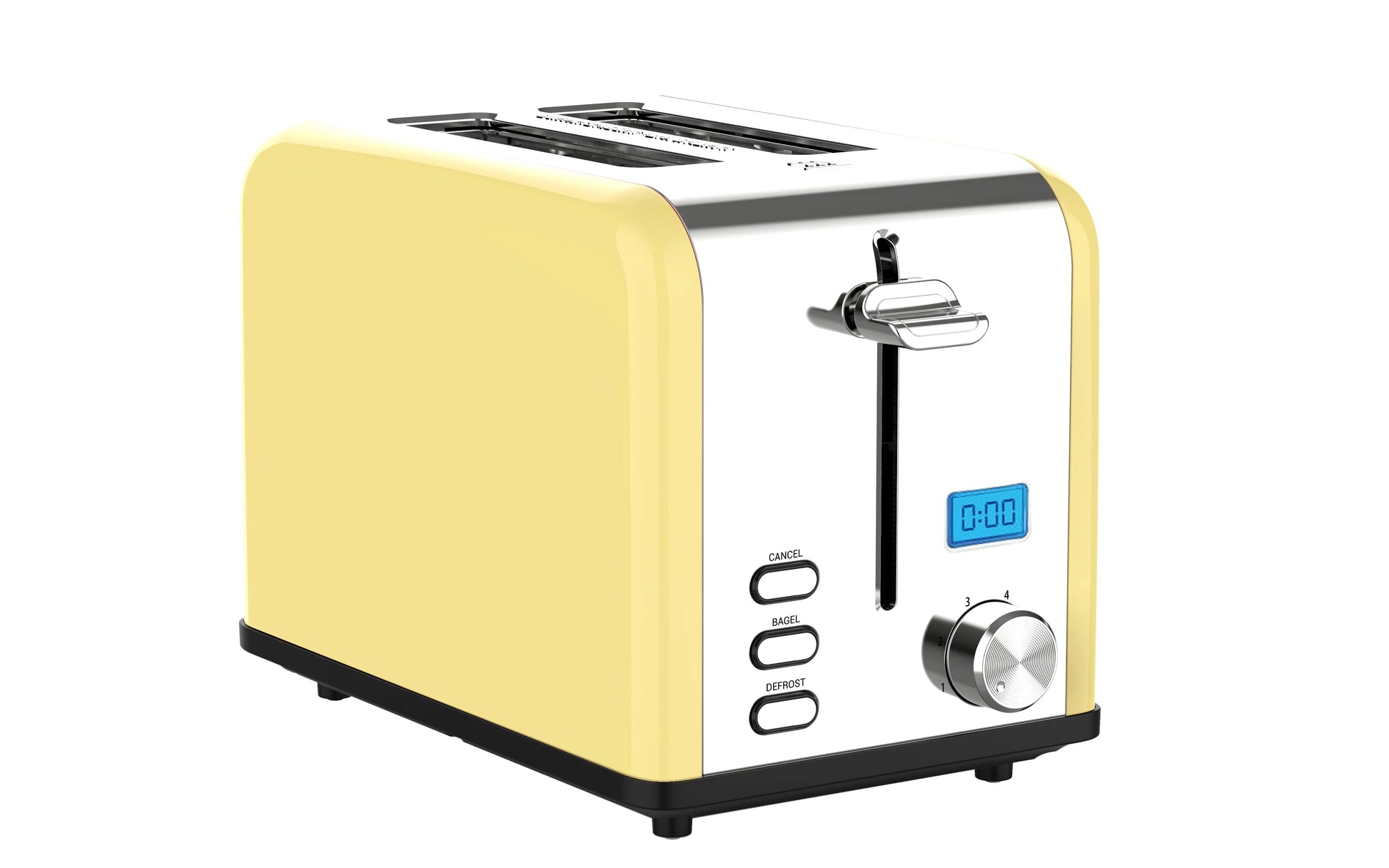 KTX-031315 Digital 2 Slice Touch Screen Bread Toaster in Modern Design