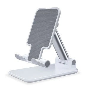 KTX-001171 Adjustable Mobile Phone Stand with Non-Slip Silicone Base and Alloy Support Rod