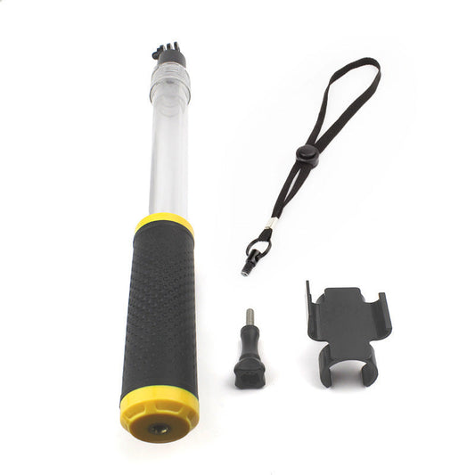KTX-002323 Transparent Selfie Stick for GoPro with Diving Buoyancy Rod and Special Adapter