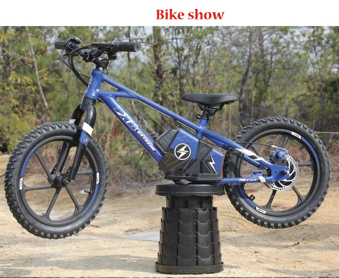 KTX-002515 Kids Electric Balance Bike with 350W Brushless Motor, 12-Inch & 16-Inch Options, Adjustable Suspension, and Disc Brakes