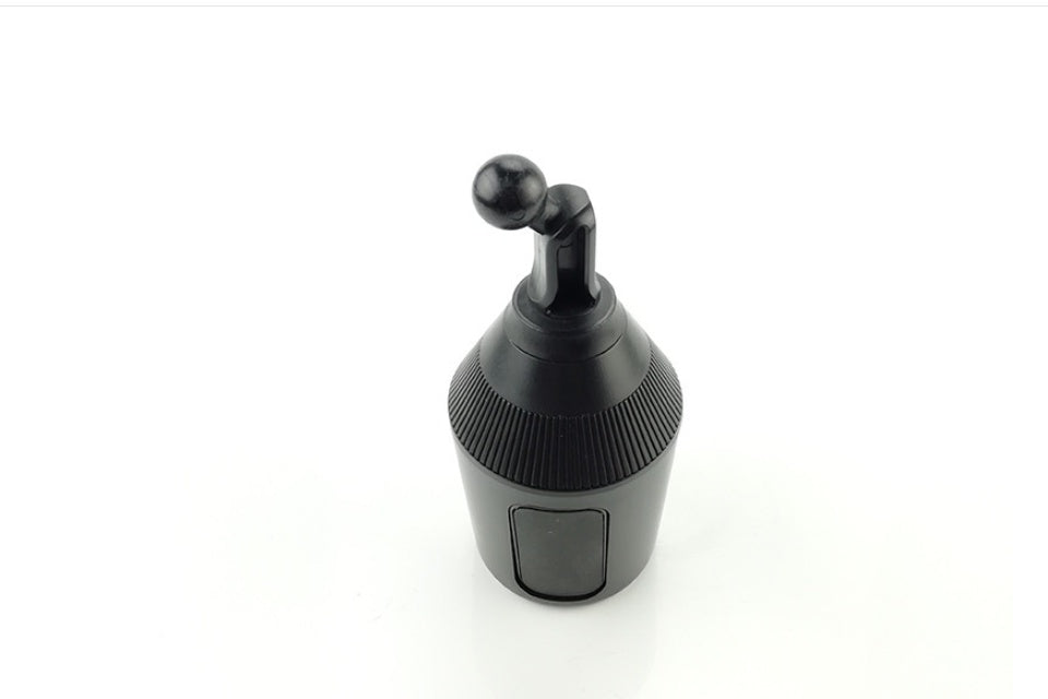 KTX-003475 360° Adjustable Car Cup Holder and Mobile Phone Mount - Model 090-080B, Eco-Friendly ABS Material, Scratch Protection