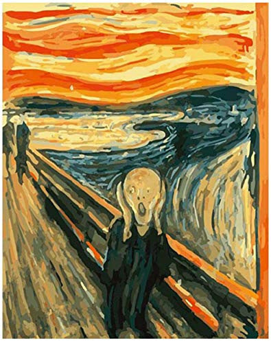 KTX-004179 Frameless Digital Oil Painting on Linen - 40x50 cm - Various Styles Available