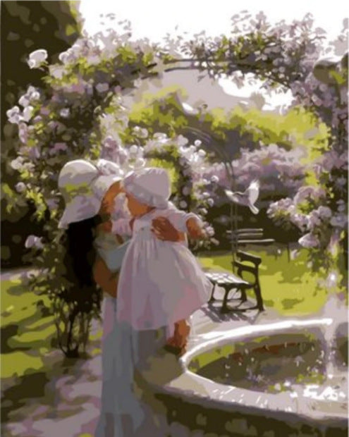 KTX-004179 Frameless Digital Oil Painting on Linen - 40x50 cm - Various Styles Available