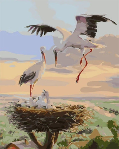 KTX-004179 Frameless Digital Oil Painting on Linen - 40x50 cm - Various Styles Available