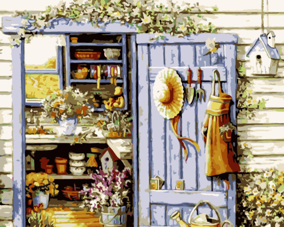 KTX-004179 Frameless Digital Oil Painting on Linen - 40x50 cm - Various Styles Available