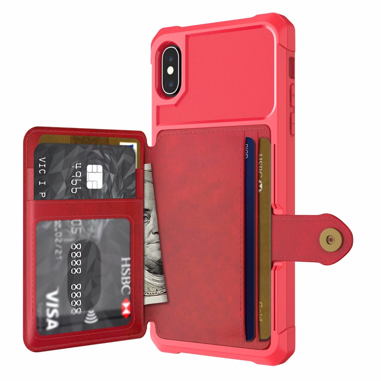 KTX-004499 Magnetic Protection Cover with Shiftable Stand for Stylish Device Protection