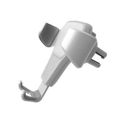 KTX-004627 Leather Grain Gravity Car Phone Holder - Black & White Options Available