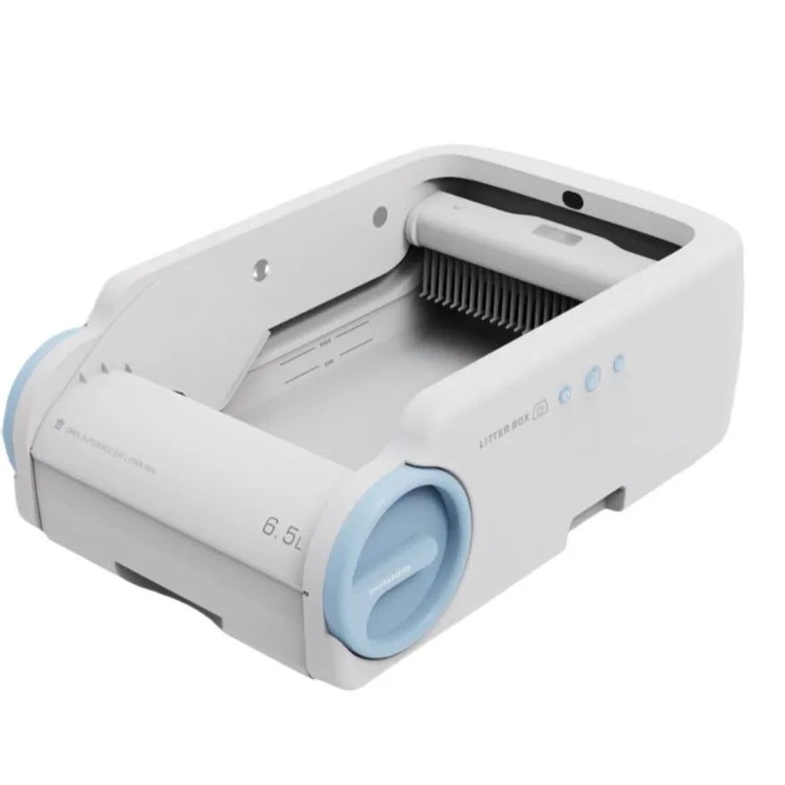 KTX-004691 Self-Cleaning Infrared Cat Litter Box with Odor Control and Compact Design