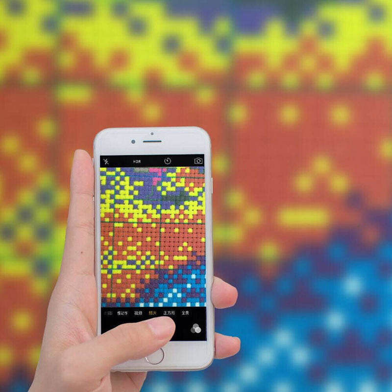 KTX-005395 Rustic Landscape Cross Stitch DIY Embroidery Material Package for Living Room and Study Room - 64x49cm, 11CT