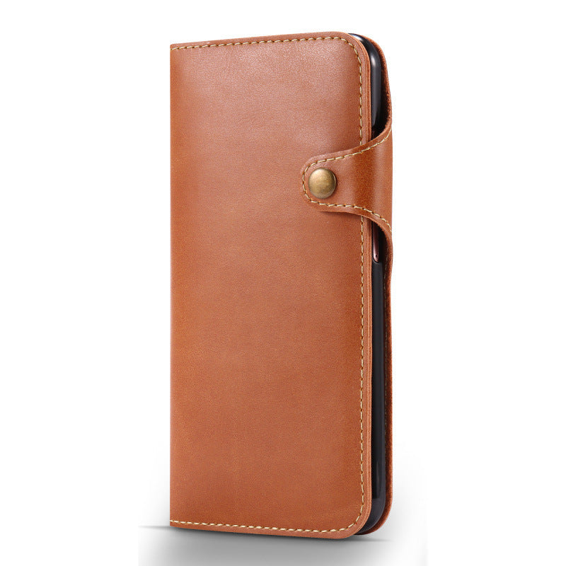 KTX-006803 Ultra-Thin Flip Phone Case for Samsung Galaxy Note 8, S8 Plus, S9/S9 Plus with Card Holder