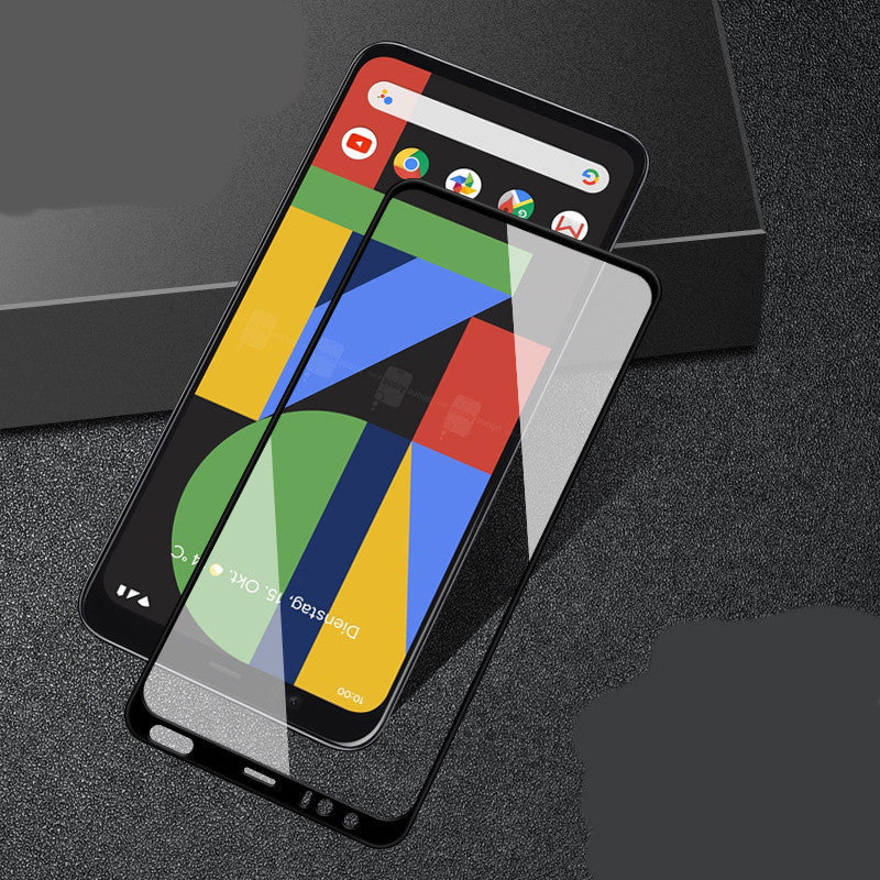 KTX-006931 Full Screen Tempered Glass Film for Google Pixel 4 and Pixel 4 XL with Anti-Reflective and Anti-Fingerprint Features