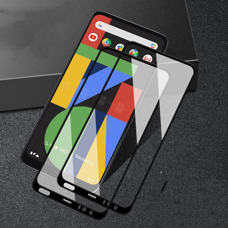 KTX-006931 Full Screen Tempered Glass Film for Google Pixel 4 and Pixel 4 XL with Anti-Reflective and Anti-Fingerprint Features