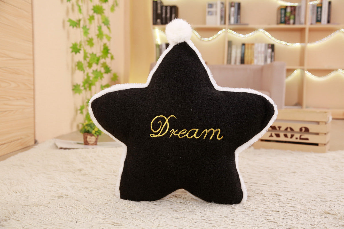 KTX-006995 Crown Lumbar Pillow Cushion - Modern Plush Design with Cartoon Patterns, Multiple Sizes Available