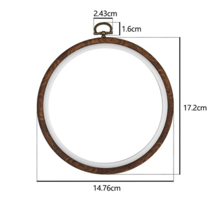 KTX-008851 Handmade Imitation Wood Grain Cross - Multiple Sizes Available (12cm, 17cm, 21cm, 25cm)