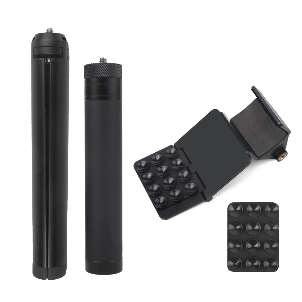 KTX-008915 Folding Suction Cup Phone Holder with Tripod and Extension Rod