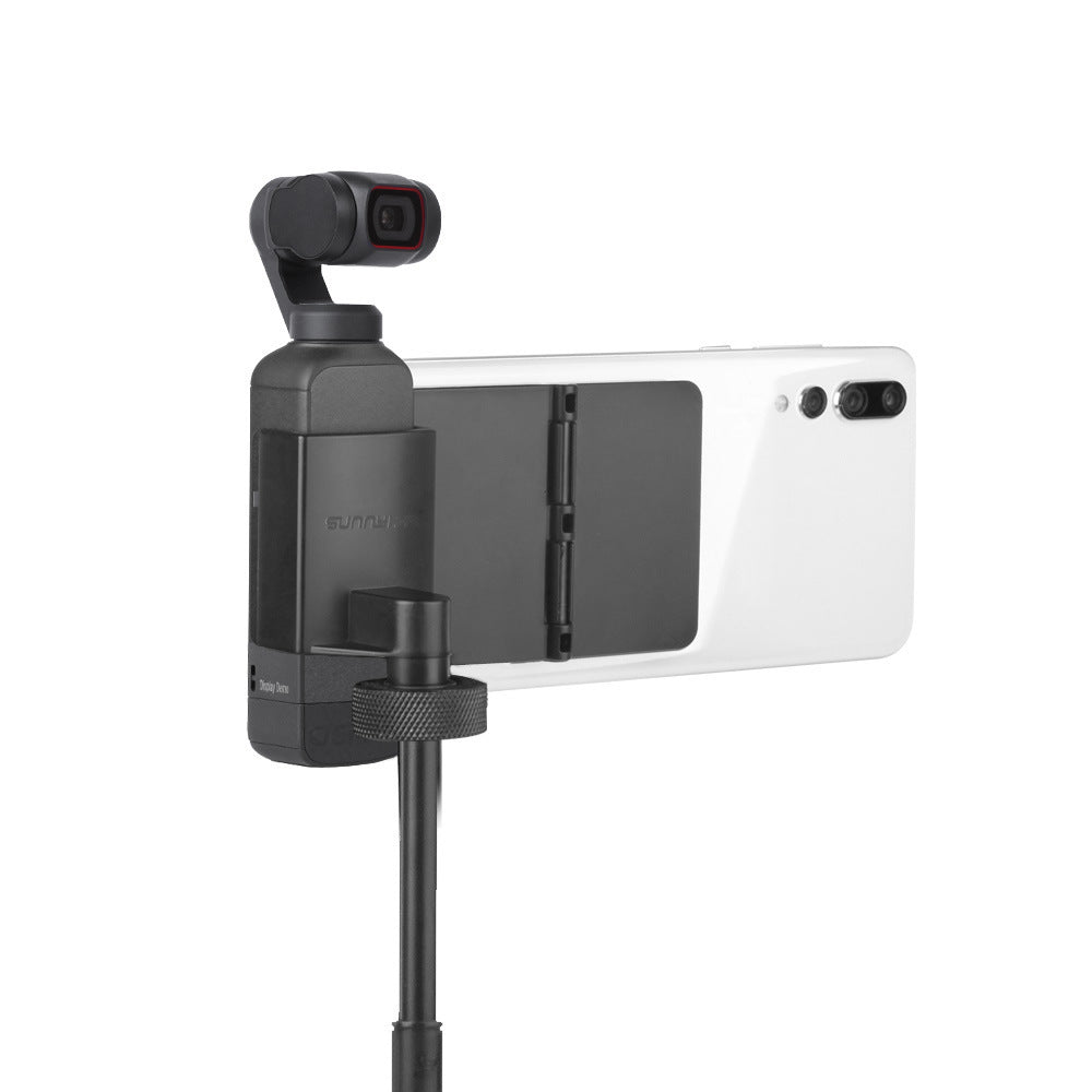 KTX-008915 Folding Suction Cup Phone Holder with Tripod and Extension Rod