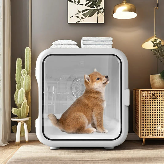 KTX-009107 Adjustable Speed Silent Automatic Pet Hair Dryer Box for Small to Medium Pets