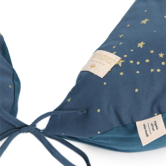 KTX-009299 Organic Cotton Pillow for Children and Pregnant Women, Ergonomic Design, Soft Polyester Filling, 38x170x25cm