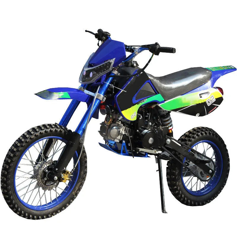 KTX-009427 125cc 4-Stroke Off-Road Mini Dirt Bike with Front and Rear Disc Brakes, Max Speed 60 km/h