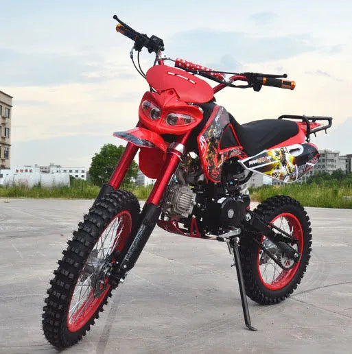 KTX-009427 125cc 4-Stroke Off-Road Mini Dirt Bike with Front and Rear Disc Brakes, Max Speed 60 km/h
