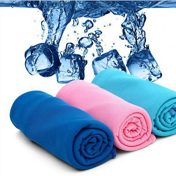 KTX-009427 Instant Cooling Sports Towel - Ice Cold Yarn, Available in Various Colors