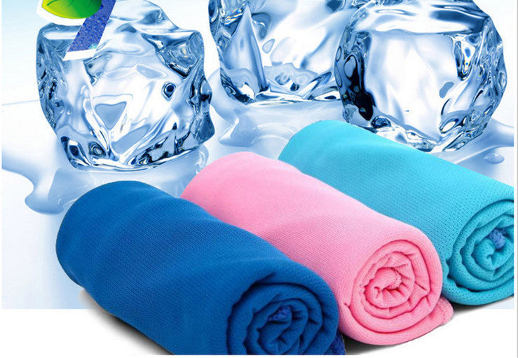 KTX-009427 Instant Cooling Sports Towel - Ice Cold Yarn, Available in Various Colors
