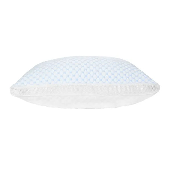 KTX-009683 Adjustable Shredded Memory Foam Pillow with Double-Sided Cooling and Bamboo Cover, Machine Washable