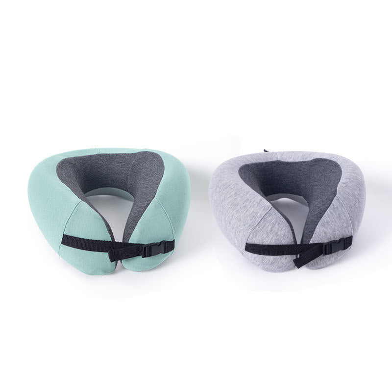 KTX-009811 U-Shaped Memory Foam Pillow with Removable Washable Cover for Travel and Home