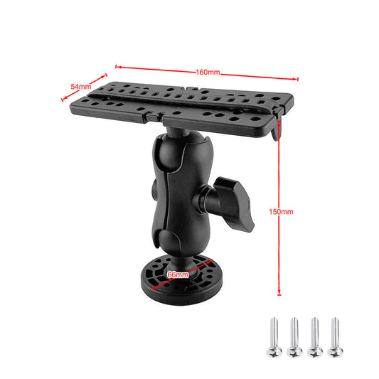 KTX-010067 Rotating Fish Finder Mounting Seat for Easy 360-Degree Navigation