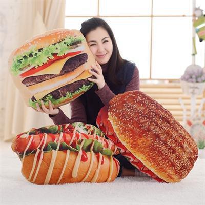 KTX-010131 Creative Food Pillow Cushion – Plush and Soft, Ideal for Living Room Décor