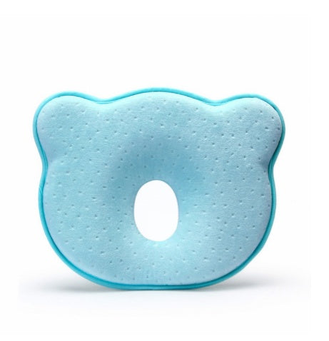 KTX-010835 Memory Foam Anti-Eccentric Baby Pillow for Shaping Head Support, Bear Design, 0-1 Years, 26x22x3cm