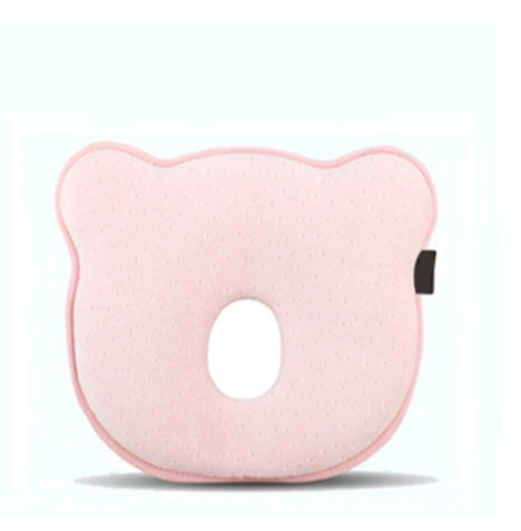 KTX-010835 Memory Foam Anti-Eccentric Baby Pillow for Shaping Head Support, Bear Design, 0-1 Years, 26x22x3cm