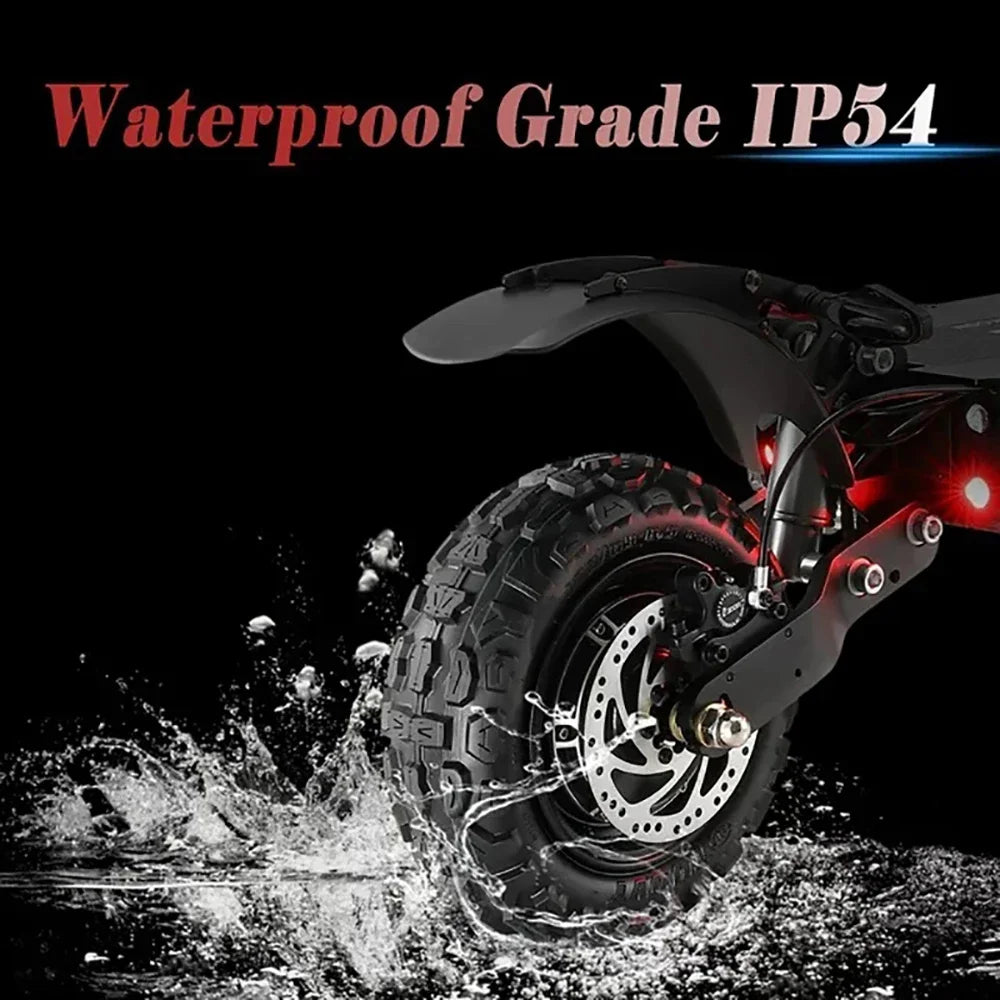 KTX-011027 6000W Dual Motor Foldable Electric Scooter with Seat, Off-Road Capability, 100km Range, Max Speed 85km/h