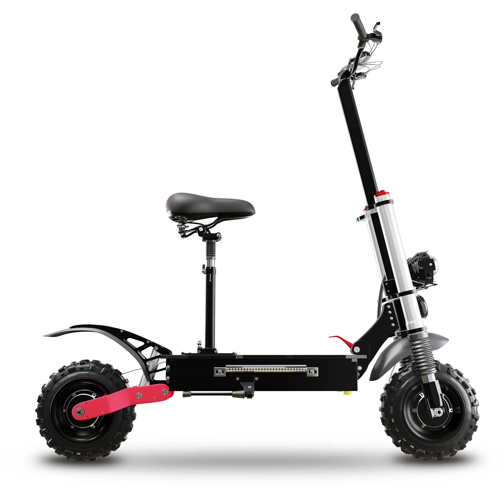 KTX-011027 6000W Dual Motor Foldable Electric Scooter with Seat, Off-Road Capability, 100km Range, Max Speed 85km/h