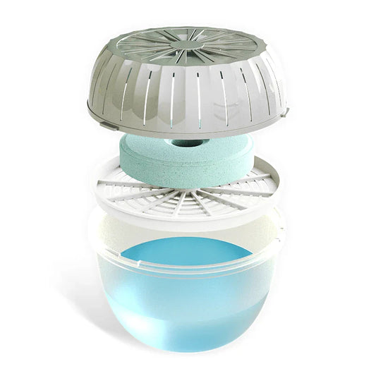 KTX-011347 Reusable Dehumidifier Box with Moisture Absorbing Tablets - Calcium Chloride, 450g