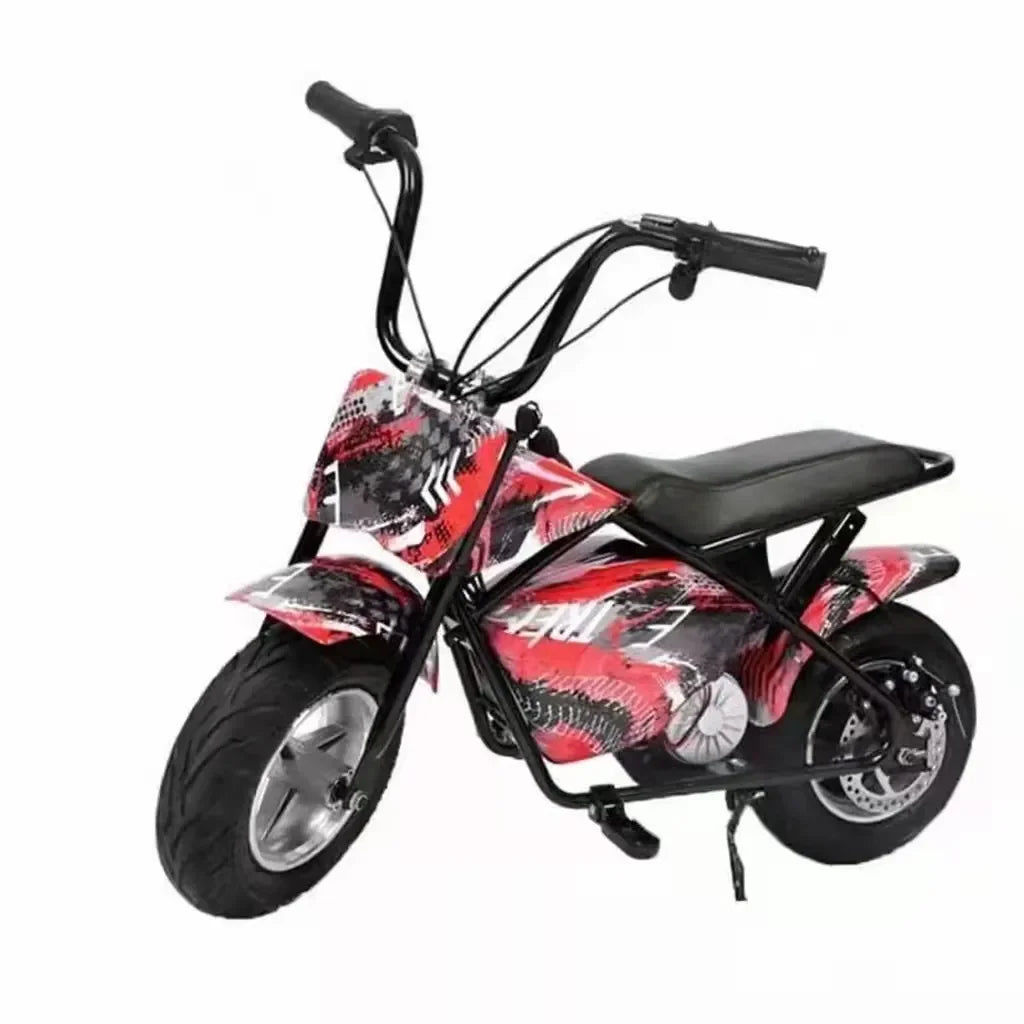KTX-011731 Kids 24V Mini Electric Chopper Motorcycle, Off-Road E-Bike, 250W Motor, 2 Wheels, Max Speed < 40km/h, Rear Disc Brake