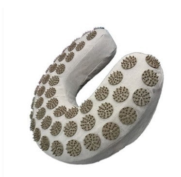 KTX-011987 Organic Linen U-Shaped Acupuncture Pillow for Neck Support