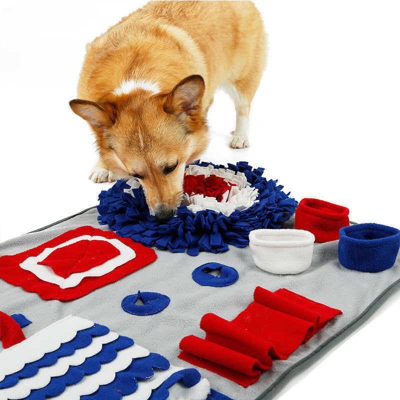 KTX-014291 Interactive Dog Snuffle Mat - Fun Textures, Available in Multiple Sizes