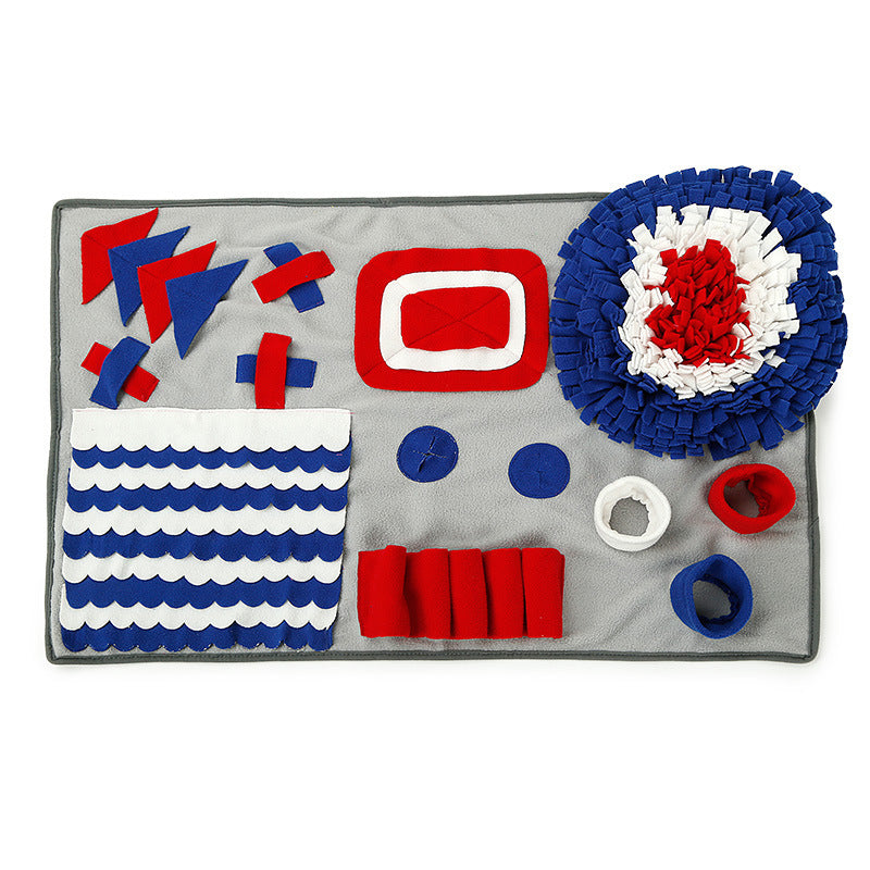 KTX-014291 Interactive Dog Snuffle Mat - Fun Textures, Available in Multiple Sizes