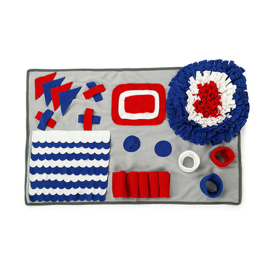 KTX-014291 Interactive Dog Snuffle Mat - Fun Textures, Available in Multiple Sizes