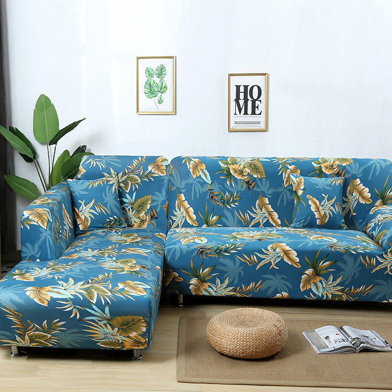 KTX-014291 Stretch Print Sofa Cover in Fashionable Design for Various Sizes