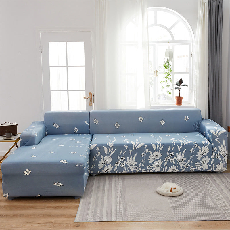 KTX-014291 Stretch Print Sofa Cover in Fashionable Design for Various Sizes