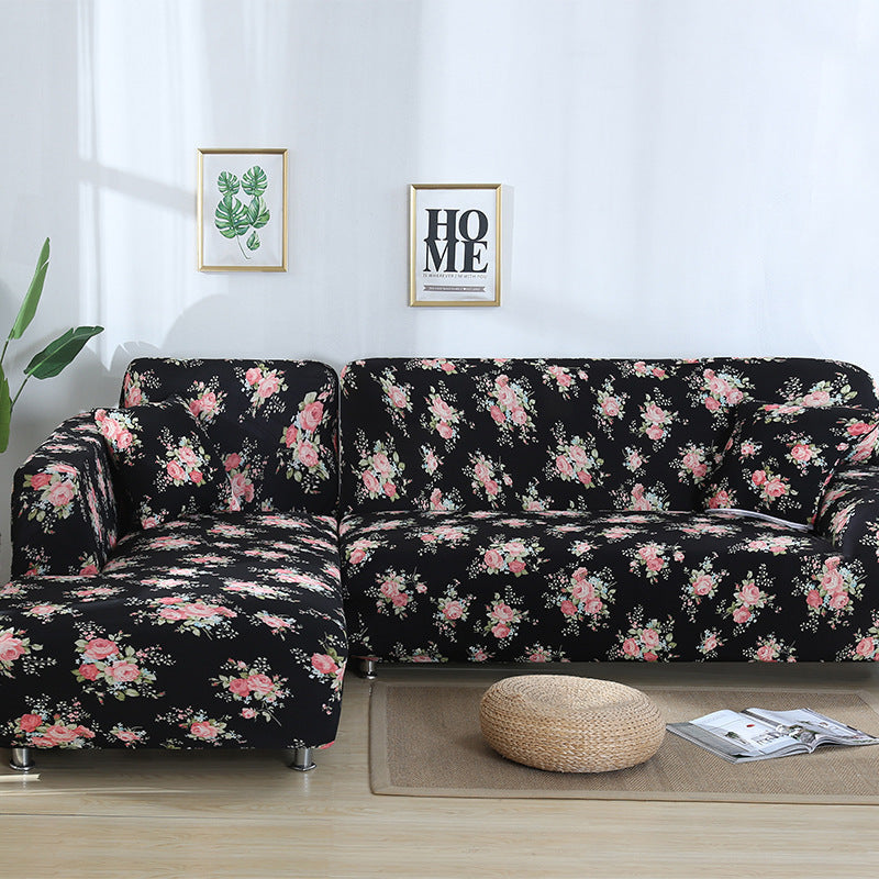 KTX-014291 Stretch Print Sofa Cover in Fashionable Design for Various Sizes