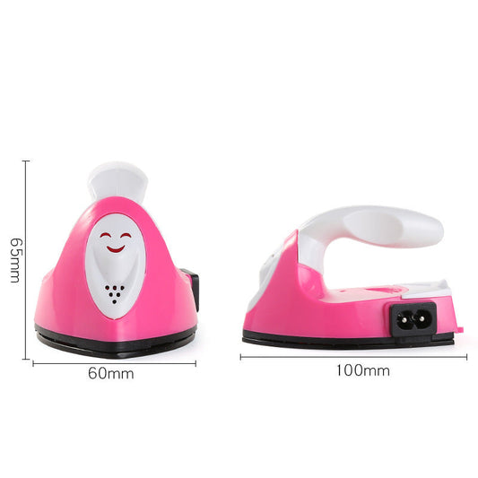 KTX-014931 Mini Electric Iron for DIY Crafting and Rhinestone Application, Portable Handmade Tool, 180°C Heating