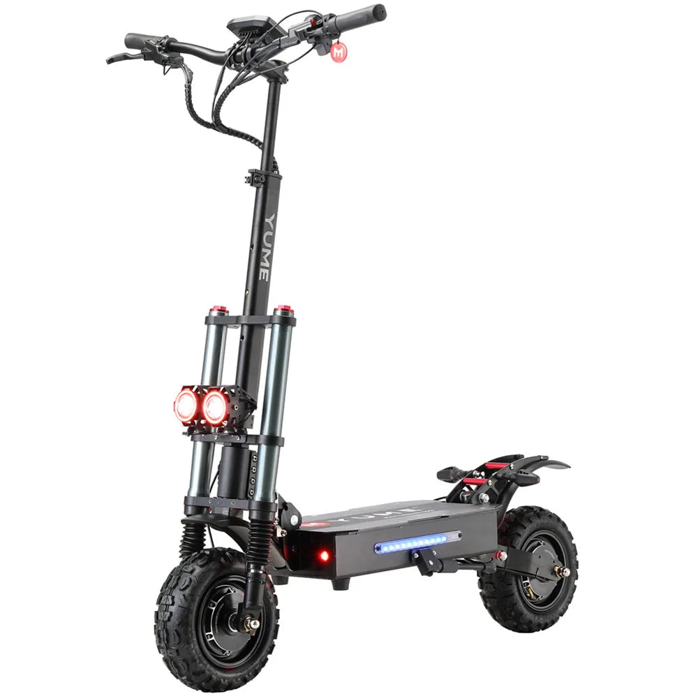KTX-015955 YUME Y11+ Foldable Electric Scooter with 11-Inch All-Terrain Wheels, 250W Motor, 150kg Capacity, Smart Features