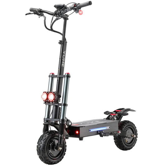 KTX-015955 YUME Y11+ Foldable Electric Scooter with 11-Inch All-Terrain Wheels, 250W Motor, 150kg Capacity, Smart Features