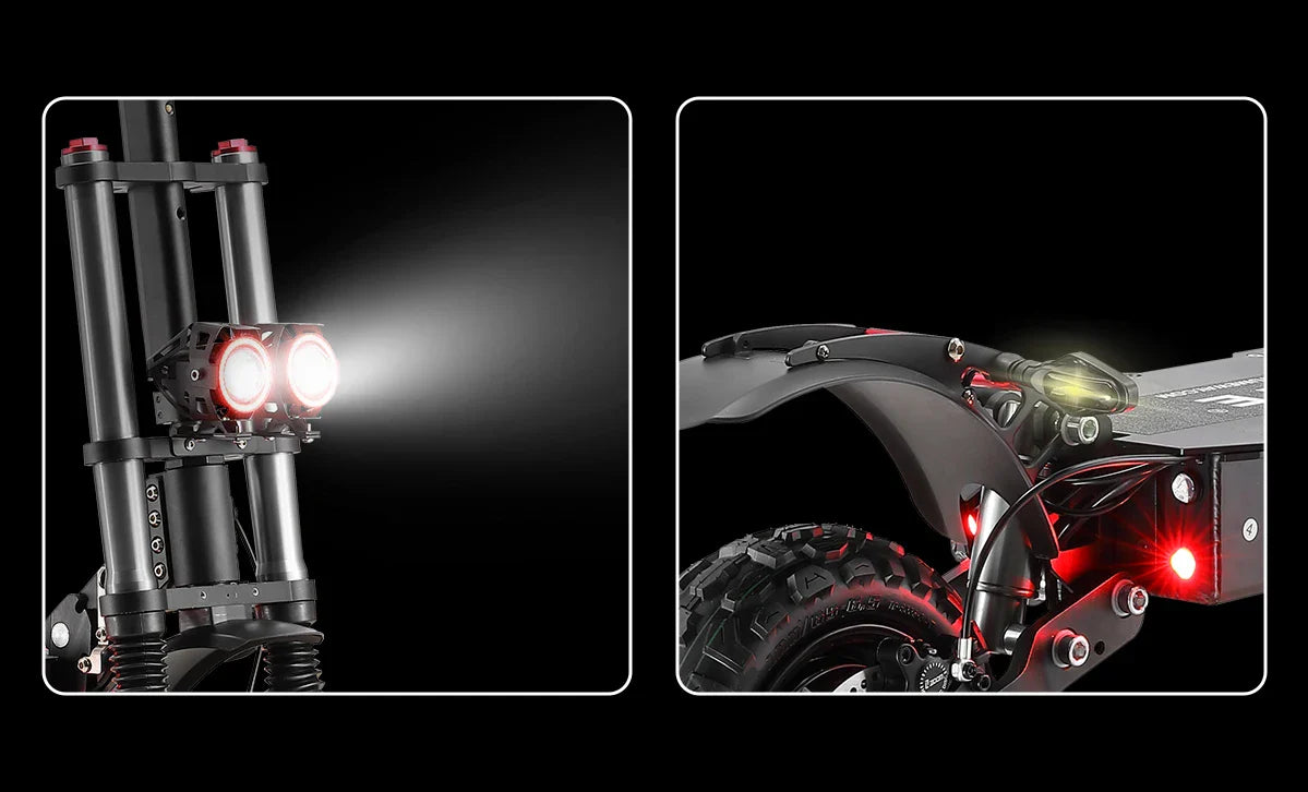 KTX-015955 YUME Y11+ Foldable Electric Scooter with 11-Inch All-Terrain Wheels, 250W Motor, 150kg Capacity, Smart Features