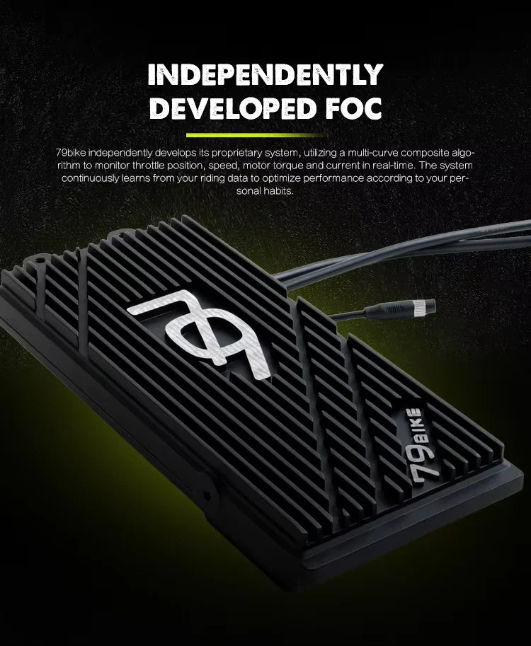 KTX-017299 79bike Falcon GT Electric Dirt Bike with 16.8KW Motor and 610N.M Torque for All-Terrain Adventure